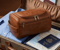 Leather Toiletry Bag - VléraLeather Toiletry BagVléraPU - Brown