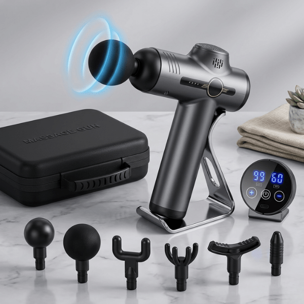 Massage Gun - VléraMassage GunType C ChargeVléraGEAR GREY
