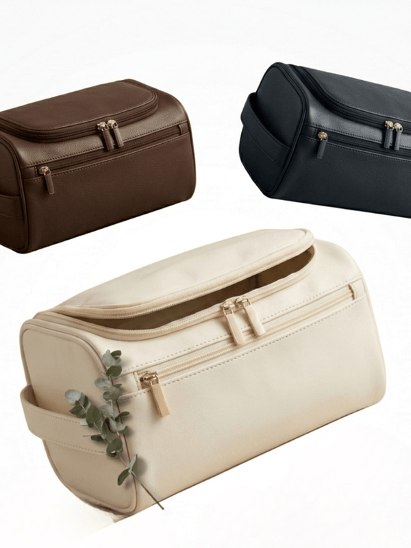 Leather Toiletry Bag