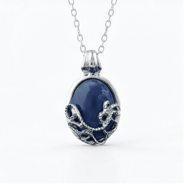 Vléra Blue Stone necklace